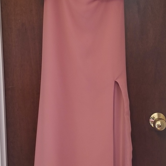 Allure bridal bridesmaid dress (dusty rose) - Picture 3 of 4